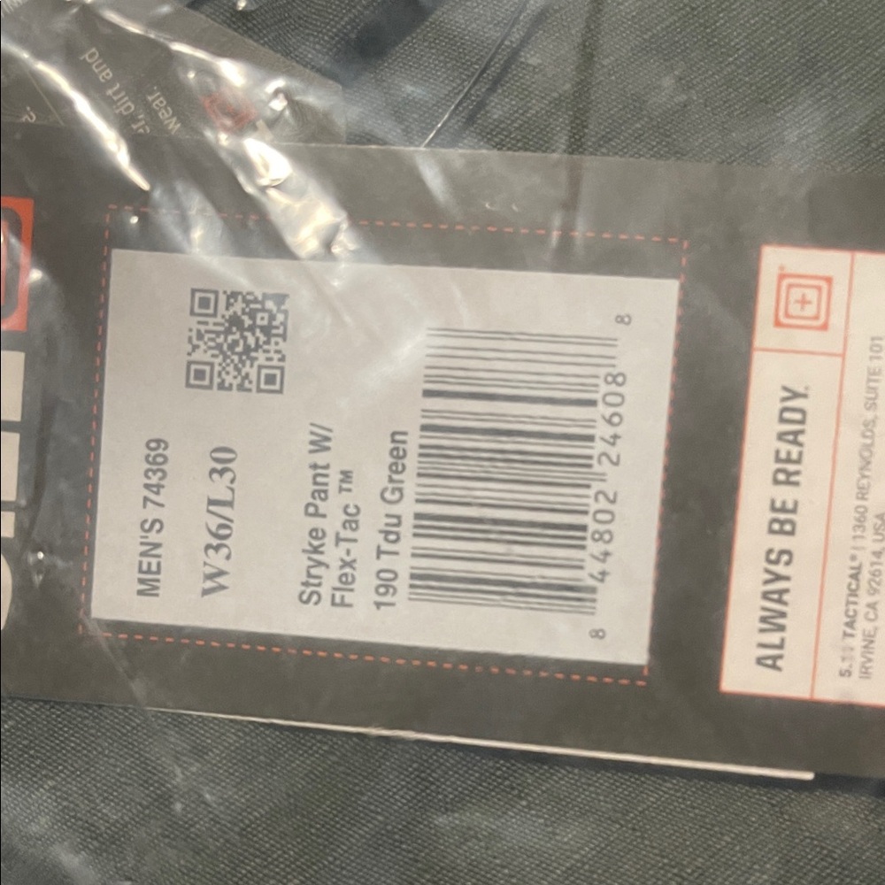 5.11 Tactical Stryke Pant in TDU Green